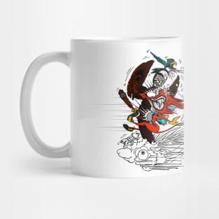 skater fox gift 6 Mug